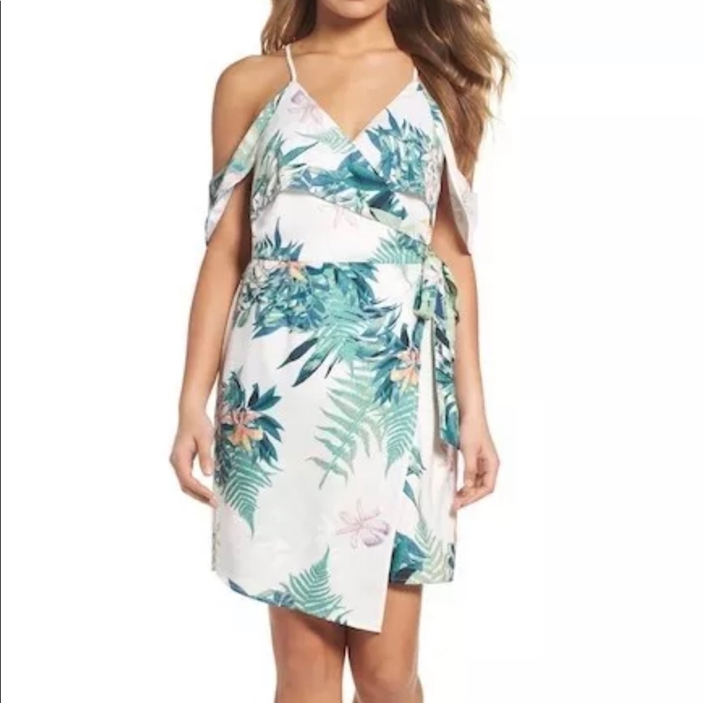 Adelyn Rae Wrap Dress